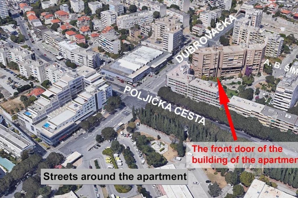 Eurit Apartment Shown In Detail 斯普利特 外观 照片