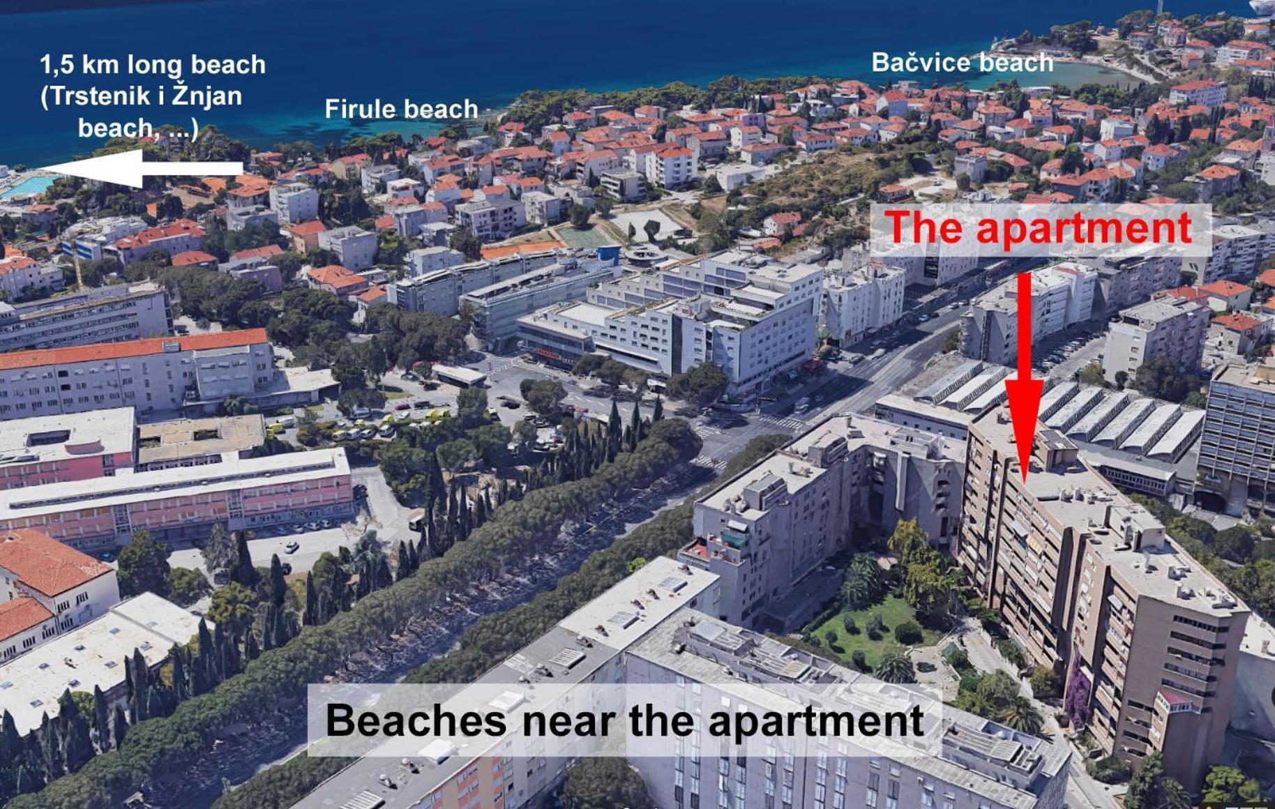 Eurit Apartment Shown In Detail 斯普利特 外观 照片